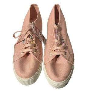 Superga Women's Vintage Platform/Chunky Sneakers – Light Pink – Size 9.5 – NWT
